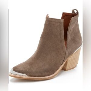 Jeffrey Campbell Cromwell Booties 6.5 Anthropologie Western Cutout